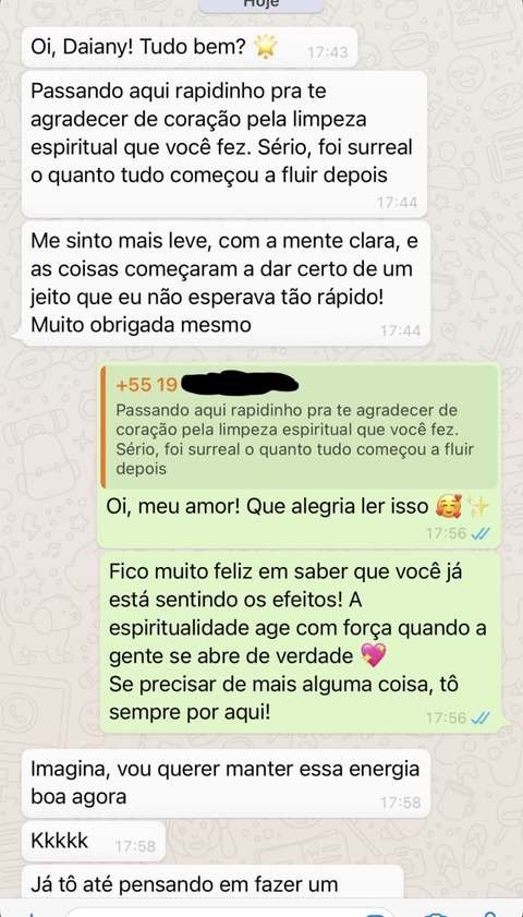 Depoimento real de cliente